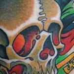 Tattoos - skull and raven - 99262